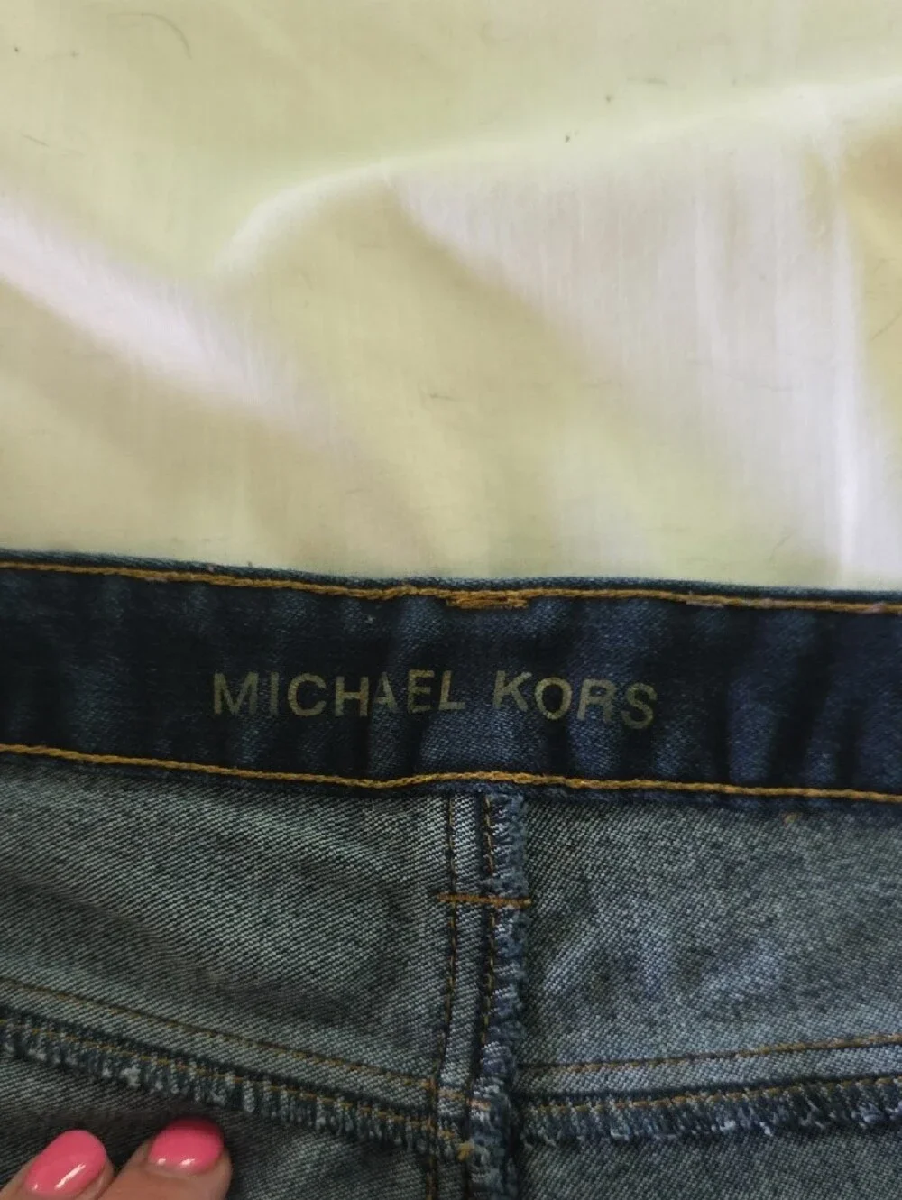 Michael Kors Dark Blue Skinny Jeans